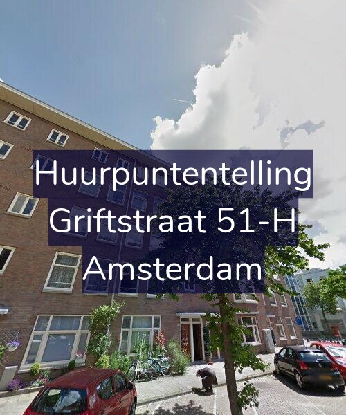 Foto gevel Huurpuntentelling voor Griftstraat 51-H, Amsterdam