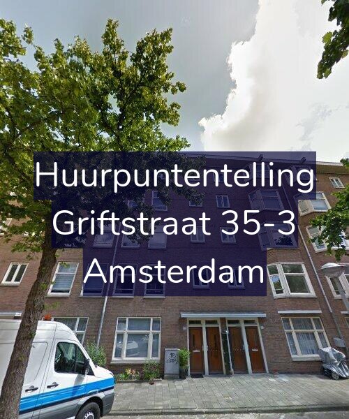 Foto gevel Huurpuntentelling voor Griftstraat 35-3, Amsterdam
