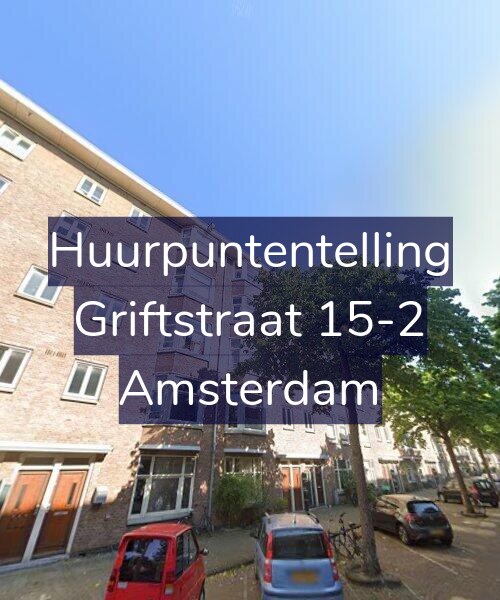 Foto gevel Huurpuntentelling voor Griftstraat 15-2, Amsterdam