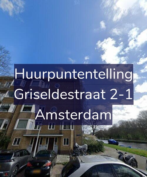 Foto gevel Huurpuntentelling voor Griseldestraat 2-1, Amsterdam