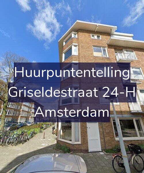 Foto gevel Huurpuntentelling voor Griseldestraat 24-H, Amsterdam