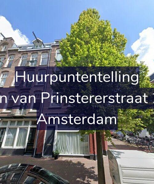Foto gevel Huurpuntentelling voor Groen van Prinstererstraat 25-H, Amsterdam