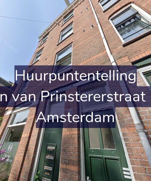 Foto gevel Huurpuntentelling voor Groen van Prinstererstraat 12-C, Amsterdam
