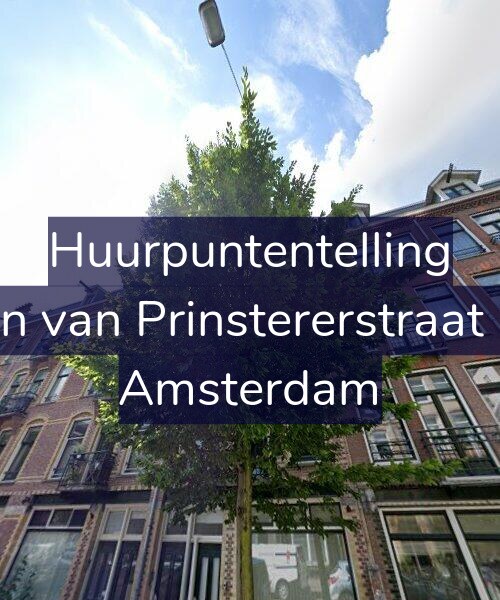 Foto gevel Huurpuntentelling voor Groen van Prinstererstraat 32-2, Amsterdam
