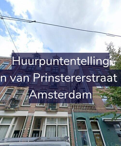 Foto gevel Huurpuntentelling voor Groen van Prinstererstraat 13-3, Amsterdam
