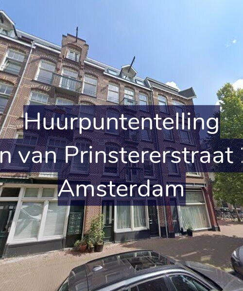 Foto gevel Huurpuntentelling voor Groen van Prinstererstraat 23-H, Amsterdam