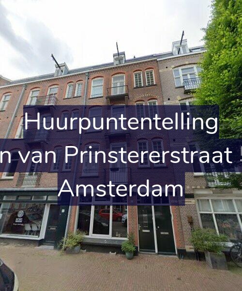 Foto gevel Huurpuntentelling voor Groen van Prinstererstraat 56-H, Amsterdam