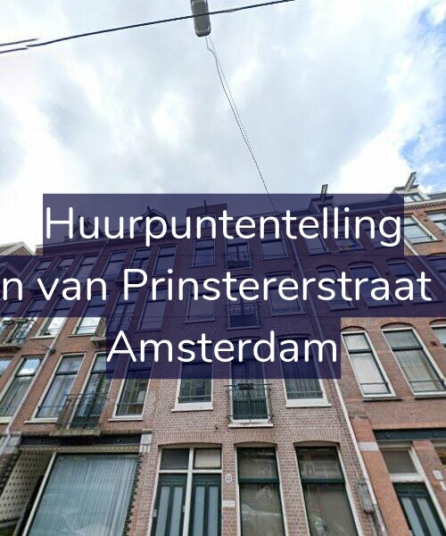 Foto gevel Huurpuntentelling voor Groen van Prinstererstraat 22-3, Amsterdam