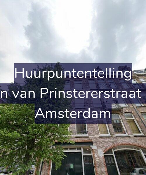 Foto gevel Huurpuntentelling voor Groen van Prinstererstraat 59-2, Amsterdam