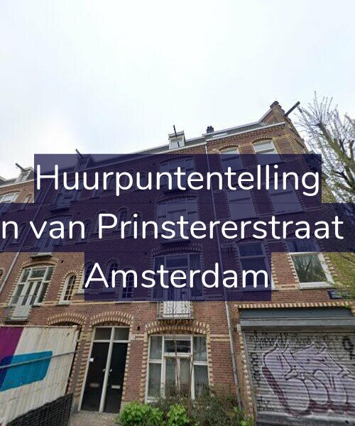 Foto gevel Huurpuntentelling voor Groen van Prinstererstraat 38-1, Amsterdam