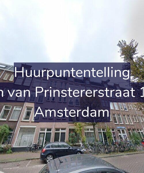 Foto gevel Huurpuntentelling voor Groen van Prinstererstraat 104-1, Amsterdam