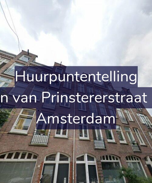 Foto gevel Huurpuntentelling voor Groen van Prinstererstraat 80-3, Amsterdam