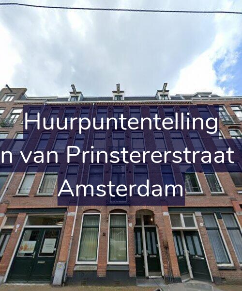 Foto gevel Huurpuntentelling voor Groen van Prinstererstraat 18-1, Amsterdam