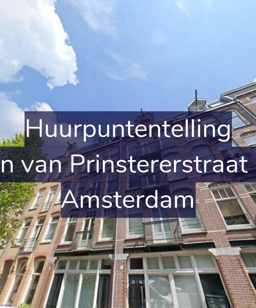 Foto gevel Huurpuntentelling voor Groen van Prinstererstraat 19-3, Amsterdam