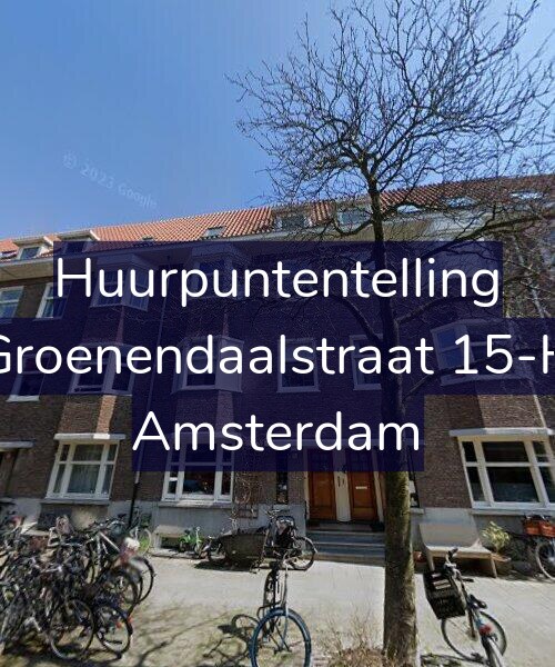 Foto gevel Huurpuntentelling voor Groenendaalstraat 15-H, Amsterdam
