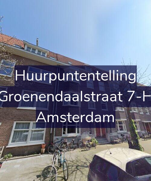 Foto gevel Huurpuntentelling voor Groenendaalstraat 7-H, Amsterdam