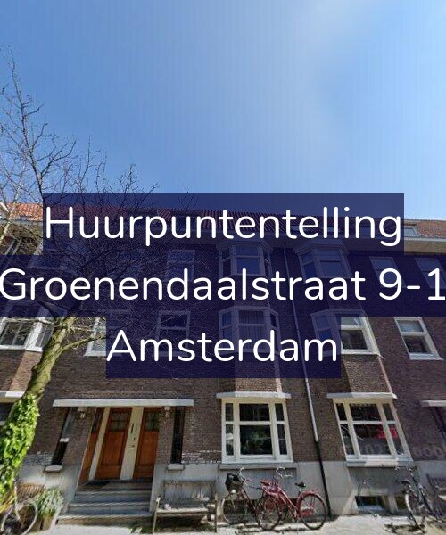 Foto gevel Huurpuntentelling voor Groenendaalstraat 9-1, Amsterdam