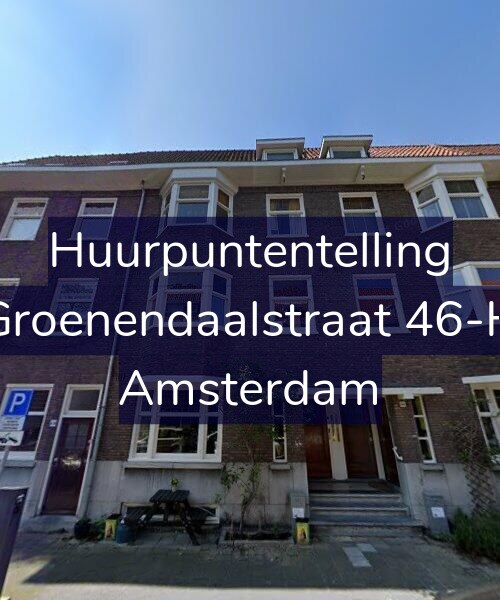 Foto gevel Huurpuntentelling voor Groenendaalstraat 46-H, Amsterdam
