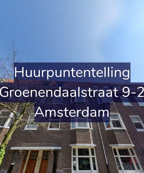 Foto gevel Huurpuntentelling voor Groenendaalstraat 9-2, Amsterdam