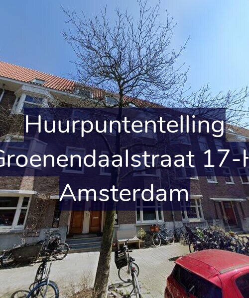 Foto gevel Huurpuntentelling voor Groenendaalstraat 17-H, Amsterdam