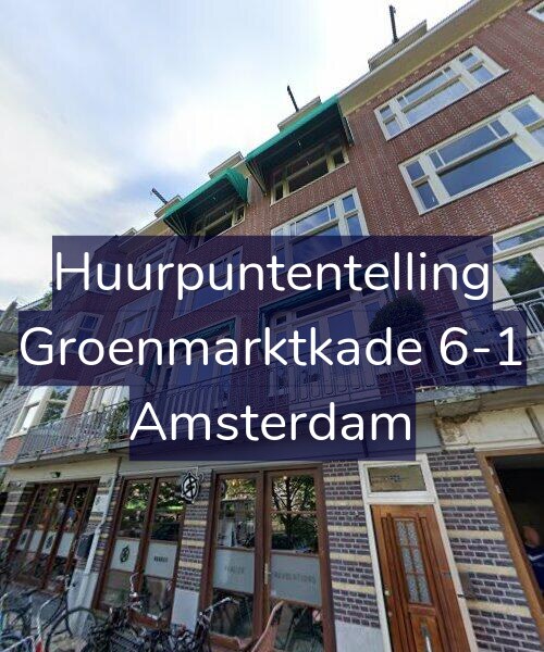 Foto gevel Huurpuntentelling voor Groenmarktkade 6-1, Amsterdam