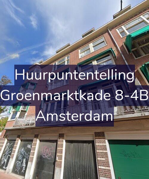 Foto gevel Huurpuntentelling voor Groenmarktkade 8-4B, Amsterdam