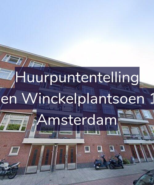 Foto gevel Huurpuntentelling voor Gulden Winckelplantsoen 18-H, Amsterdam