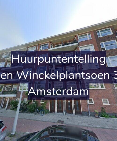 Foto gevel Huurpuntentelling voor Gulden Winckelplantsoen 36-H, Amsterdam