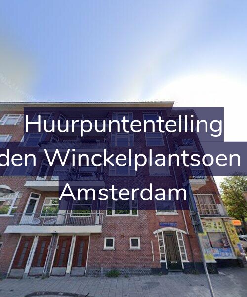 Foto gevel Huurpuntentelling voor Gulden Winckelplantsoen 6-1, Amsterdam