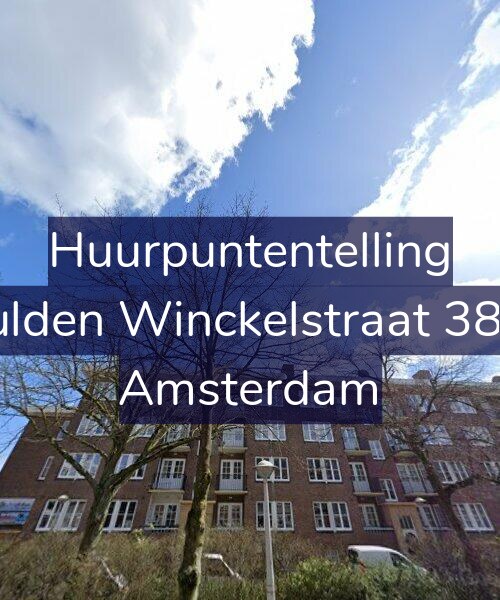 Foto gevel Huurpuntentelling voor Gulden Winckelstraat 38-2, Amsterdam