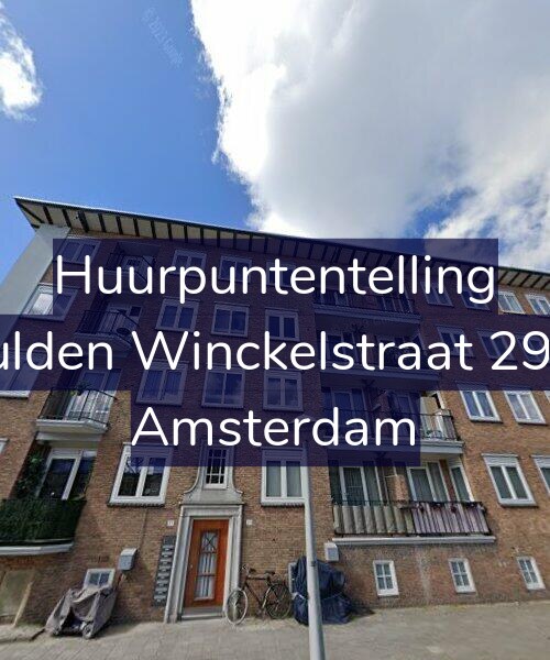 Foto gevel Huurpuntentelling voor Gulden Winckelstraat 29-1, Amsterdam