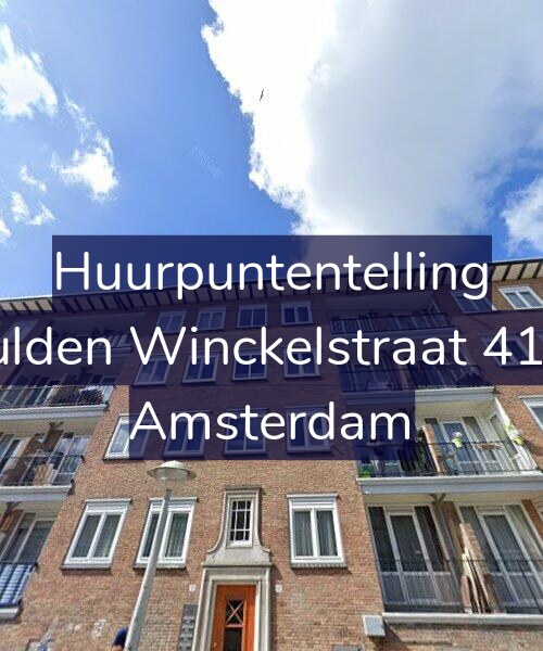 Foto gevel Huurpuntentelling voor Gulden Winckelstraat 41-2, Amsterdam