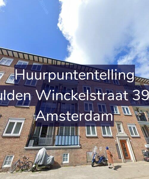 Foto gevel Huurpuntentelling voor Gulden Winckelstraat 39-1, Amsterdam
