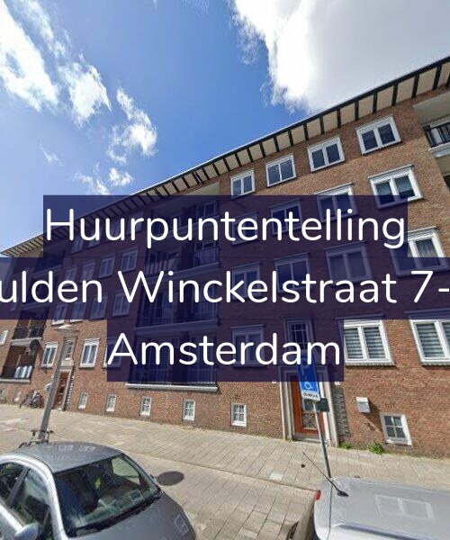Foto gevel Huurpuntentelling voor Gulden Winckelstraat 7-H, Amsterdam