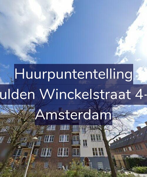 Foto gevel Huurpuntentelling voor Gulden Winckelstraat 4-2, Amsterdam