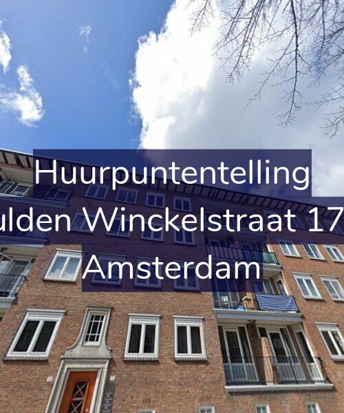 Foto gevel Huurpuntentelling voor Gulden Winckelstraat 17-3, Amsterdam
