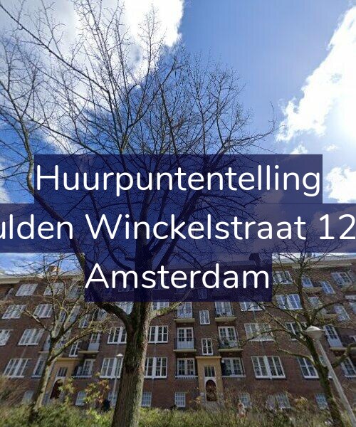 Foto gevel Huurpuntentelling voor Gulden Winckelstraat 12-3, Amsterdam