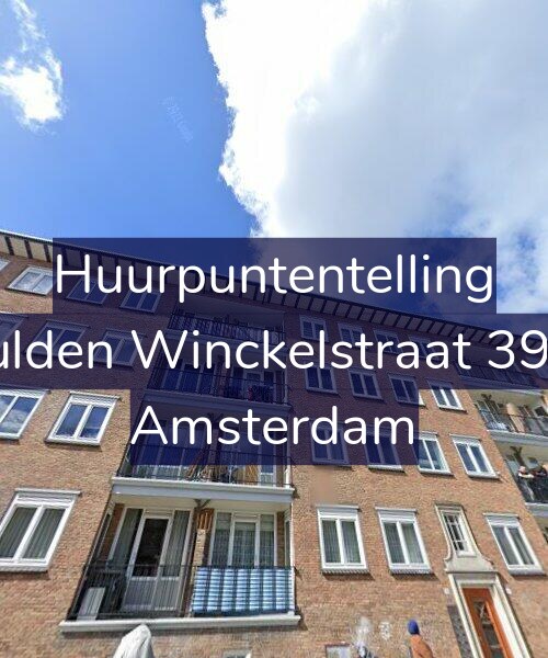 Foto gevel Huurpuntentelling voor Gulden Winckelstraat 39-2, Amsterdam