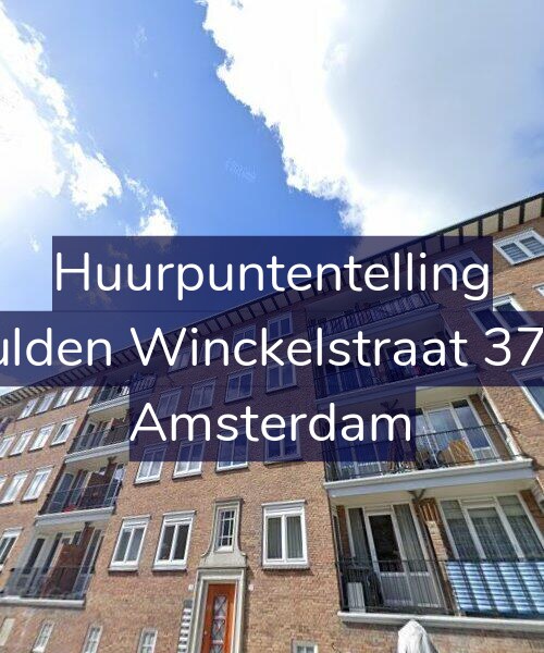 Foto gevel Huurpuntentelling voor Gulden Winckelstraat 37-2, Amsterdam