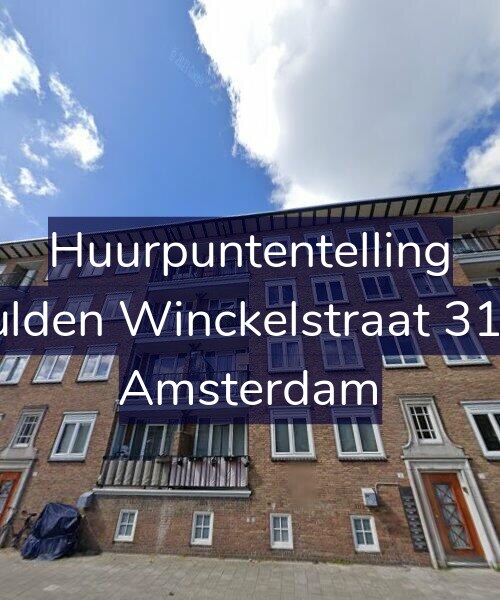 Foto gevel Huurpuntentelling voor Gulden Winckelstraat 31-1, Amsterdam