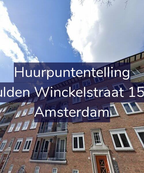 Foto gevel Huurpuntentelling voor Gulden Winckelstraat 15-2, Amsterdam