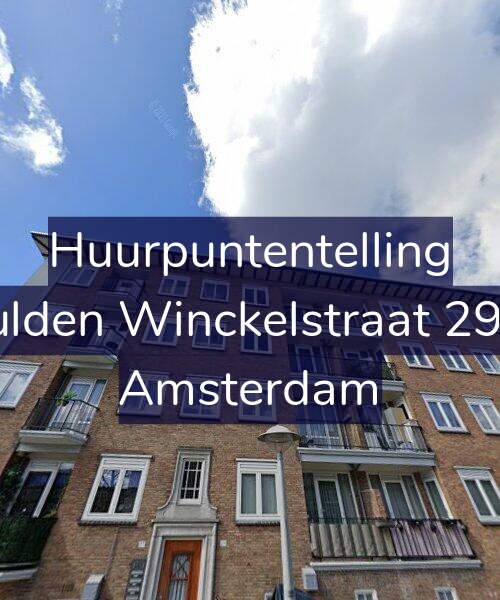 Foto gevel Huurpuntentelling voor Gulden Winckelstraat 29-2, Amsterdam