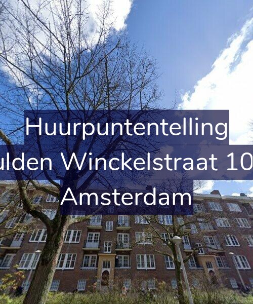 Foto gevel Huurpuntentelling voor Gulden Winckelstraat 10-2, Amsterdam
