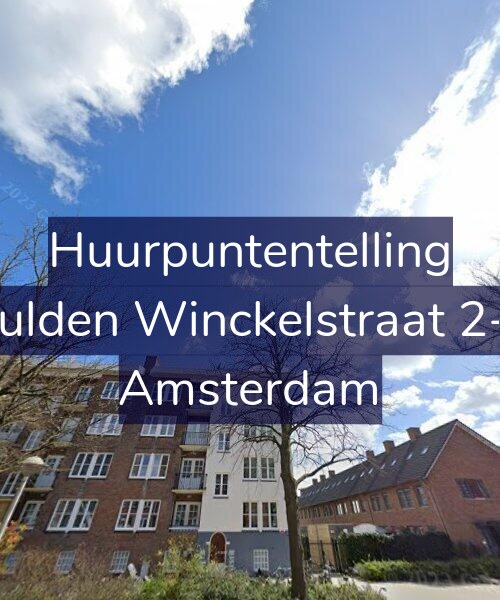Foto gevel Huurpuntentelling voor Gulden Winckelstraat 2-3, Amsterdam