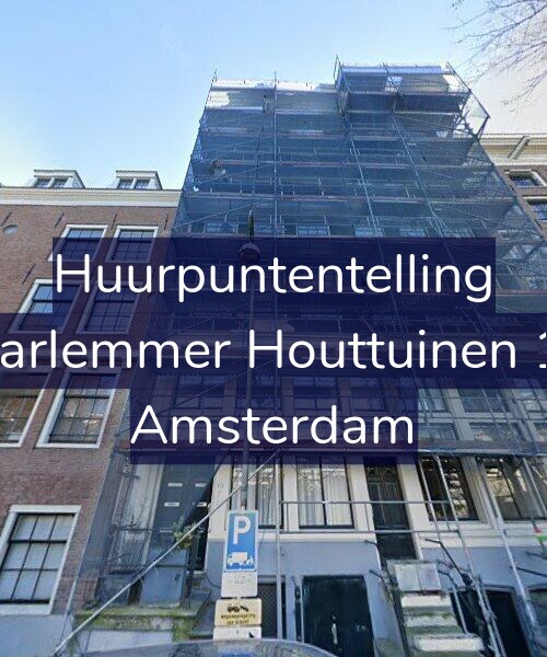 Foto gevel Huurpuntentelling voor Haarlemmer Houttuinen 1-E, Amsterdam