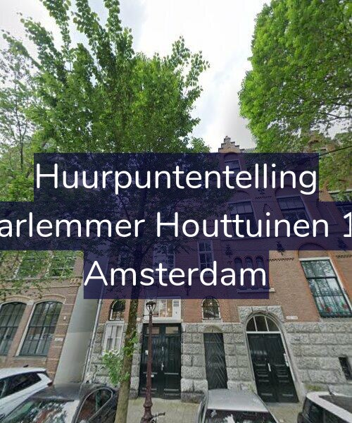 Foto gevel Huurpuntentelling voor Haarlemmer Houttuinen 197, Amsterdam