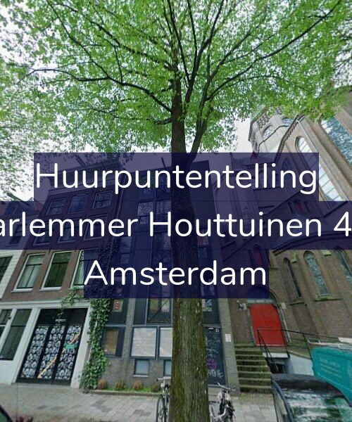 Foto gevel Huurpuntentelling voor Haarlemmer Houttuinen 45-F, Amsterdam
