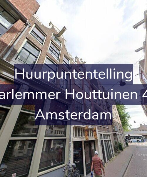 Foto gevel Huurpuntentelling voor Haarlemmer Houttuinen 421, Amsterdam