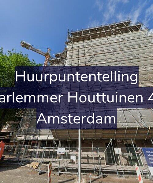 Foto gevel Huurpuntentelling voor Haarlemmer Houttuinen 461, Amsterdam