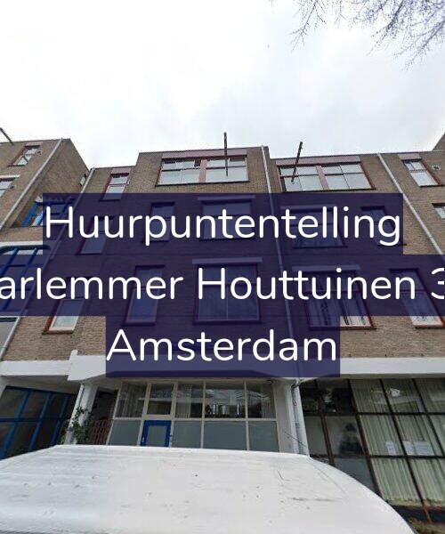 Foto gevel Huurpuntentelling voor Haarlemmer Houttuinen 323, Amsterdam
